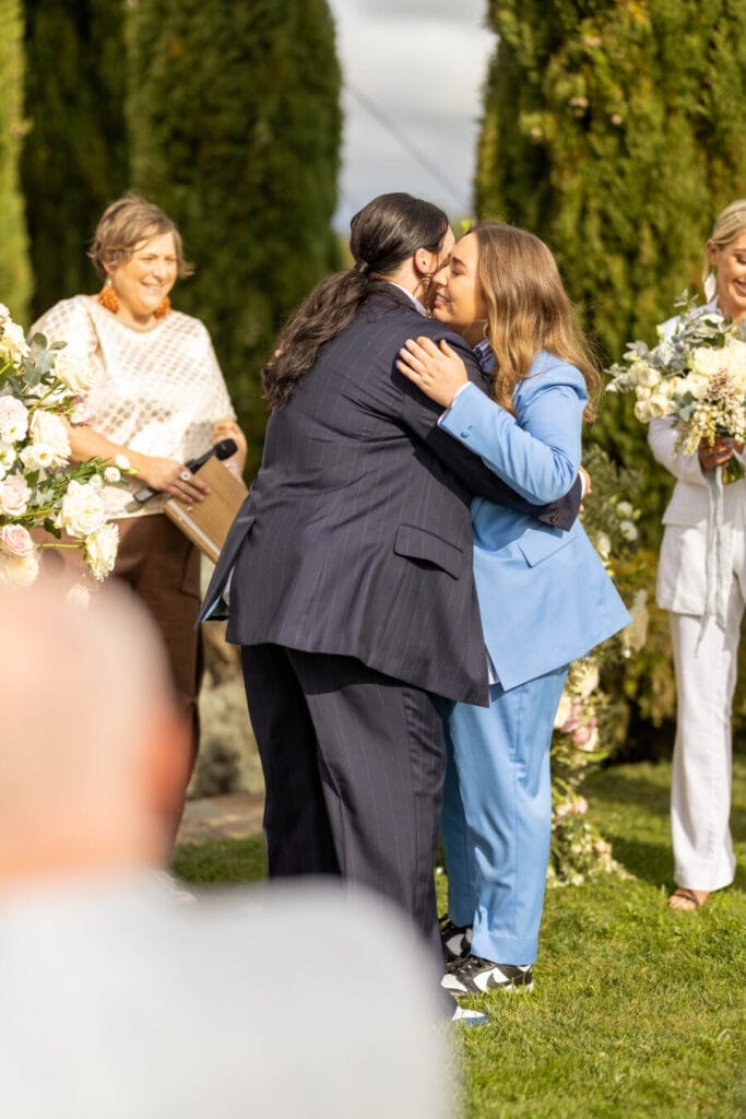 celebrant transferring a ceremony