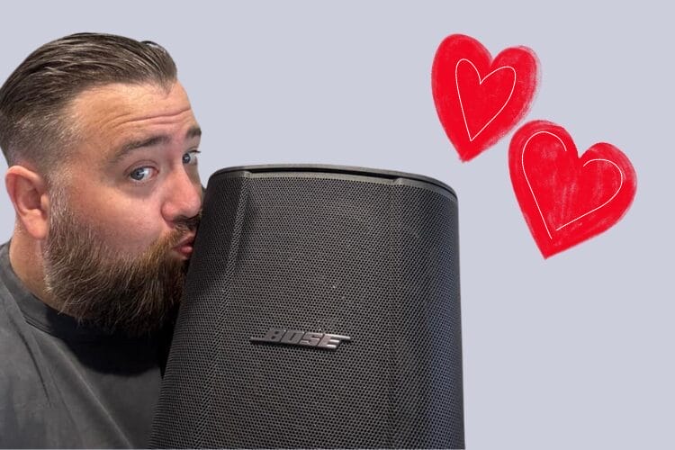 Brenden Fing of Married by the Beard with his Bose S1 Pro