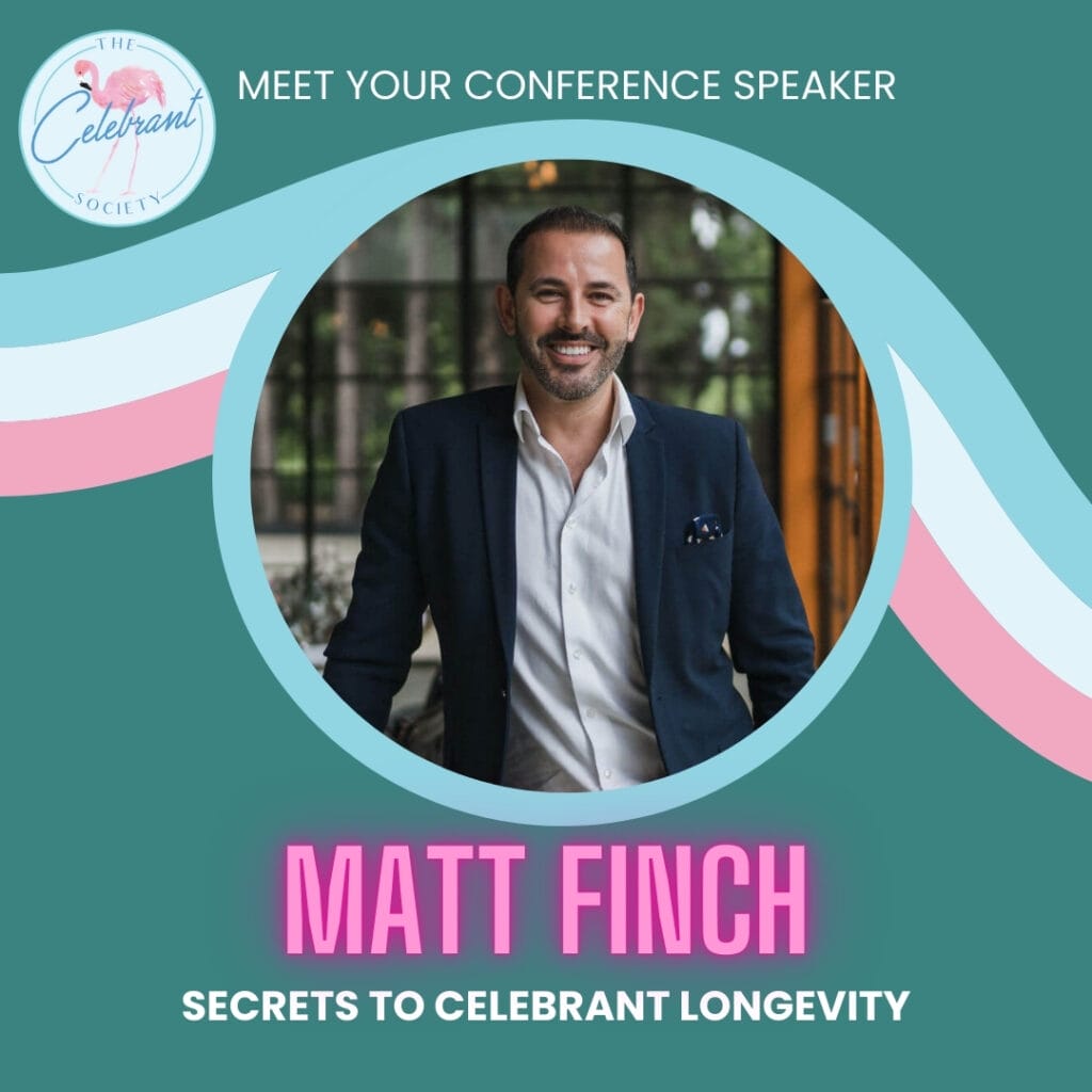 The celebrant Society Conference Speaker