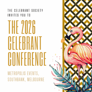 marriage celebrants ticket to the 2026 celebrant society conference