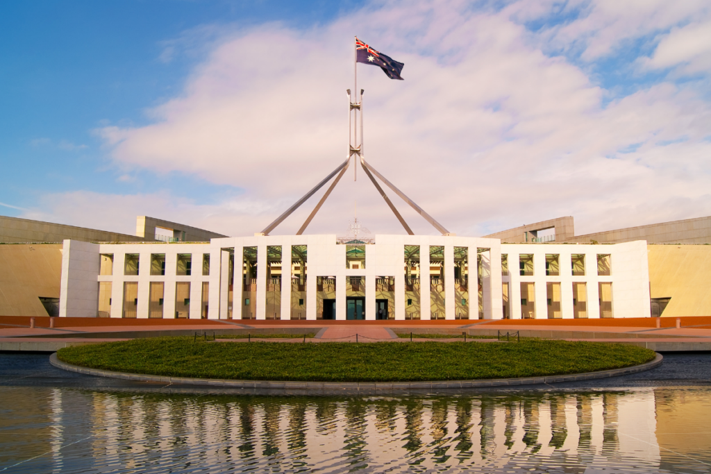 Australia's Parliament House in Canberra